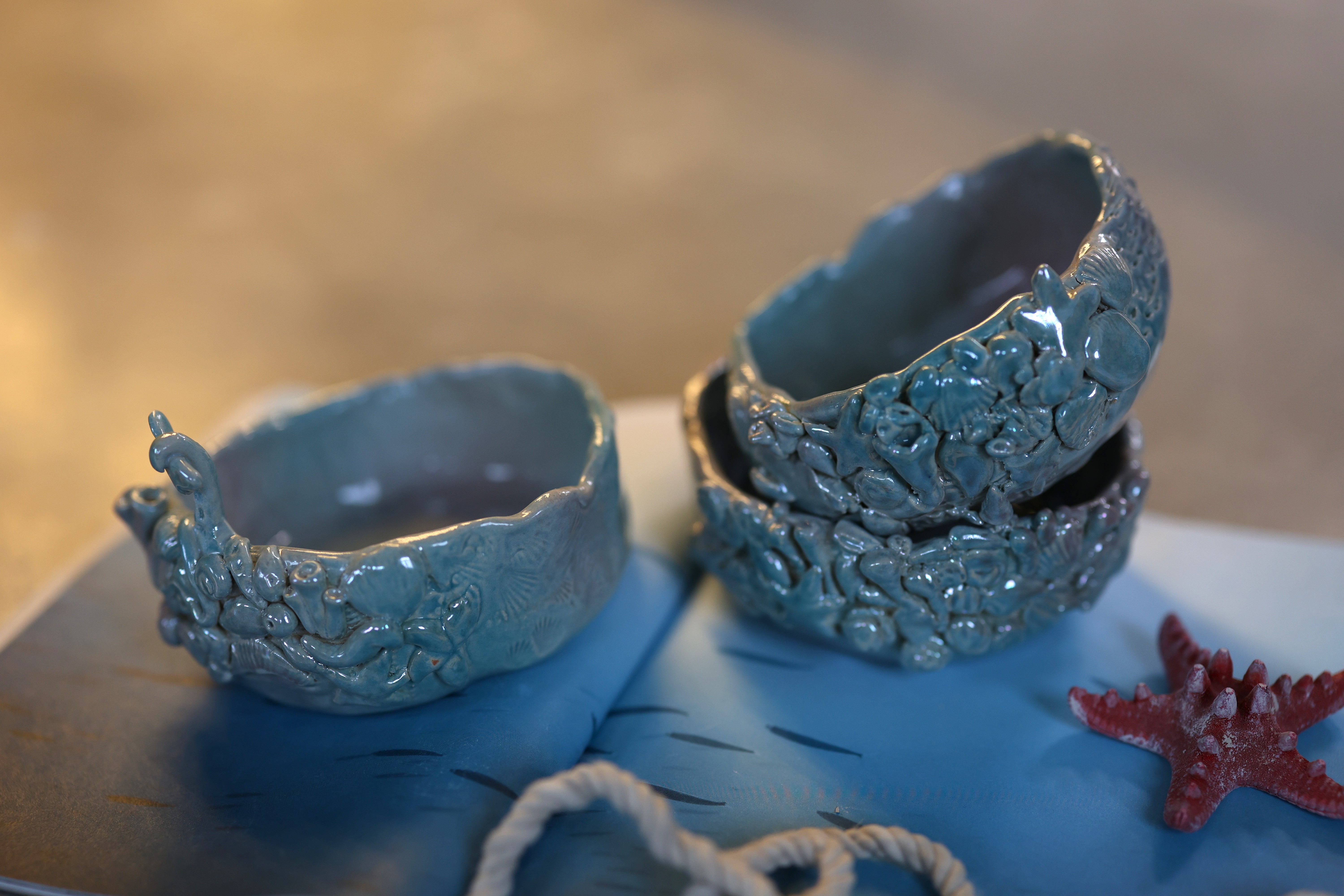 Миска с кораллами, лепка 6+ фото 2