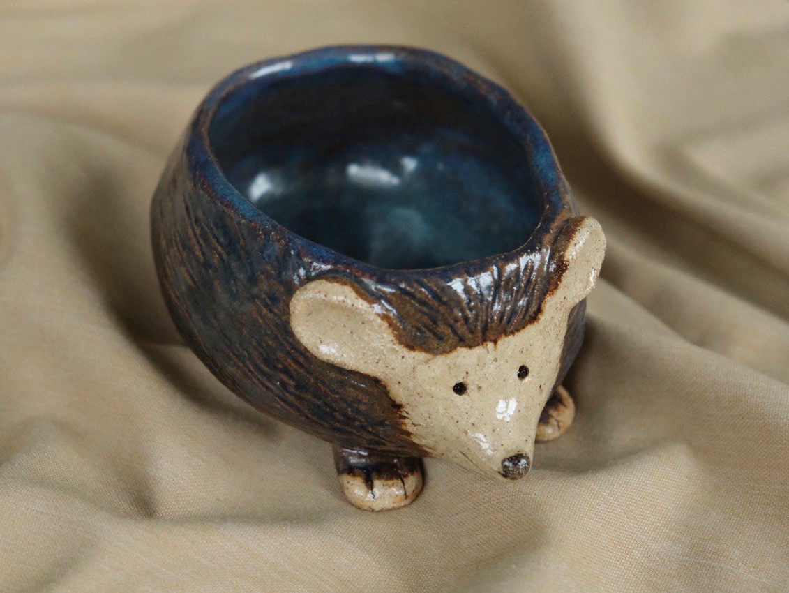 Миска-Ёжик 6+, лепка фото 2